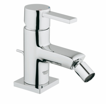 Смеситель для биде GROHE Allure с донным клапаном, однорычажный, хром