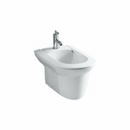 Биде подвесное Laufen Mylife цвет белый, овальное, антивсплеск, 39x61 см