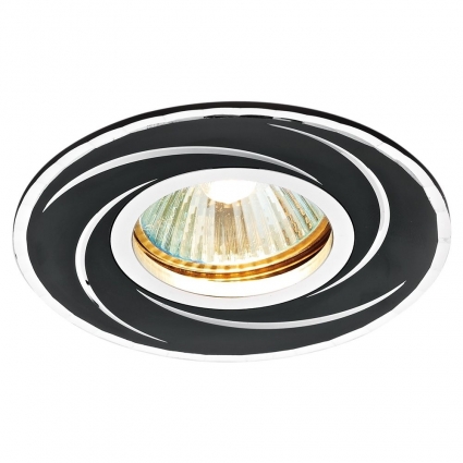 Встраиваемый светильник Ambrella light Classic A506 BK в современном стиле, цвет черный