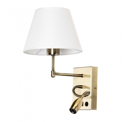 Бра Arte Lamp Elba A2581AP-2AB мощность 63 Вт