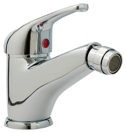 Смеситель GPD Flamengo для биде однорычажный, хром, высота излива 7.5 см