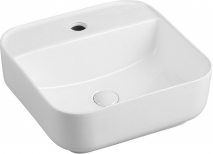 Рукомойник Ceramica Nova Element CN5014 квадратная, цвет белый, на столешницу