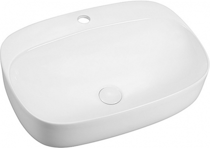 Раковина Ceramica Nova Element CN5012 прямоугольная, цвет белый, на столешницу