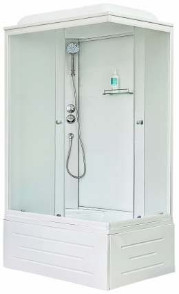 Душевая кабина Royal Bath BP RB8100BP5-WC-L прямоугольная, поддон глубокий