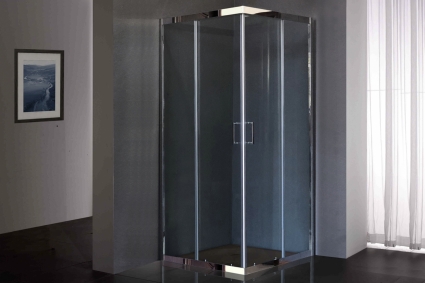 Душевой уголок Royal Bath HPD RB90 HPD-T-CH 90x90 квадратный, двери раздвижные