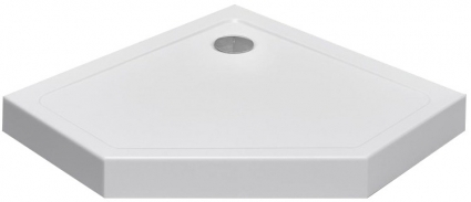 Поддон для душа Radaway Doros PT Compact 80x80 пятиугольный, низкий