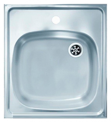 Мойка кухонная Franke Eurostar ETL 610-45 рифленая, прямоугольная, 45x50 см