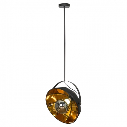 Подвесной светильник Lussole Lgo Klamath LSP-0556-C160 в стиле Хай-тек, цвет черный