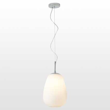 Подвесной светильник Lussole Loft Limestone LSP-8401 в современном стиле, цвет белый