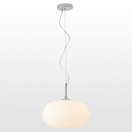 Подвесной светильник Lussole Loft Limestone LSP-8402 в современном стиле, цвет белый
