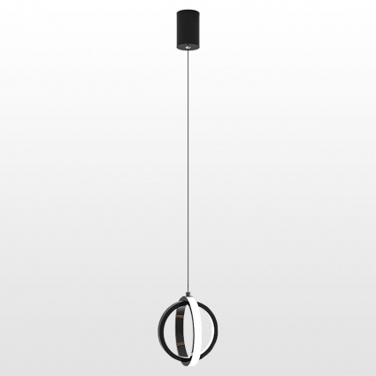 Подвесной светодиодный светильник Lussole Loft Custer LSP-8429 в стиле Хай-тек, цвет белый