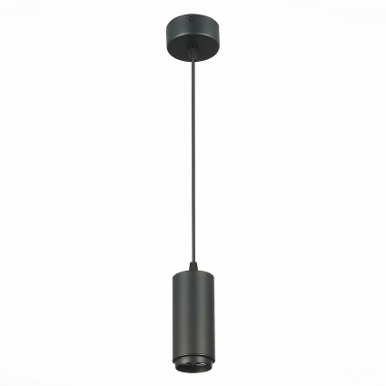 Подвесной светодиодный светильник ST Luce Zoom ST600.443.10 в стиле Хай-тек, цвет черный