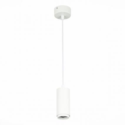 Подвесной светодиодный светильник ST Luce Zoom ST600.543.10 в стиле Хай-тек, цвет белый