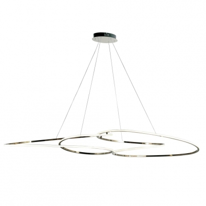 Подвесной светодиодный светильник Newport 15323/S chrome М0063967 в современном стиле, цвет хром