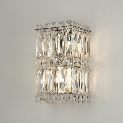 Настенный светильник Newport 8452/A chrome М0063942 цвет хром, мощность 120 Вт