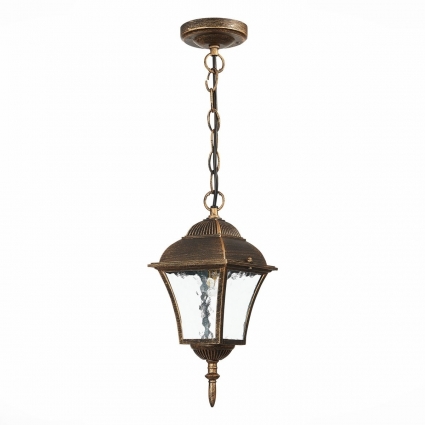 Уличный подвесной светильник ST Luce Domenico SL082.203.01 в классическом стиле, цвет бронза
