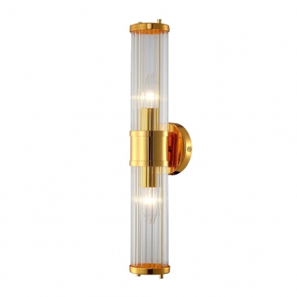 Подсветка для зеркал Crystal Lux Sancho AP2 Gold в современном стиле, мощность 120 Вт
