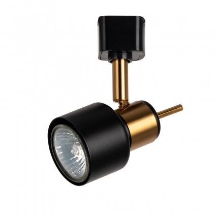 Спот Arte Lamp Almach A1906PL-1BK в современном стиле, цвет черный, мощность 50 Вт