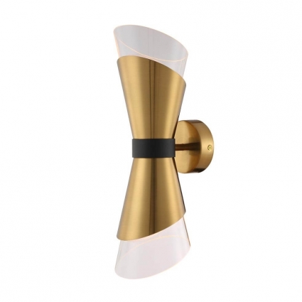 Бра Crystal Lux Gris AP2 Brass цвет бронза, мощность 80 Вт