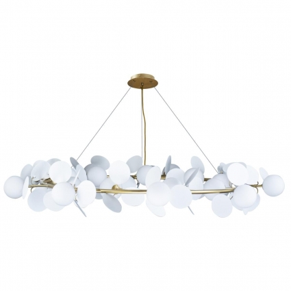 Подвесная люстра Loft IT Matisse 10008/1300 white в современном стиле, цвет белый