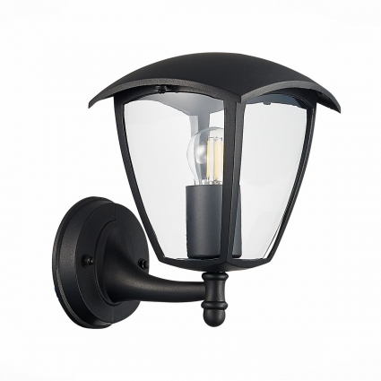 Уличный настенный светильник ST Luce Sivino SL081.401.01 в стиле модерн, цвет черный