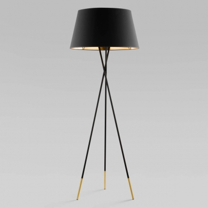 Торшер TK Lighting 5195 Ivo в стиле модерн, цвет черный, мощность 60 Вт