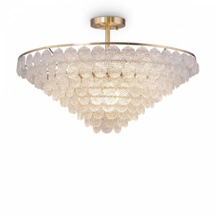 Потолочная люстра Maytoni Mazzo MOD130CL-14G в стиле модерн, цвет белый