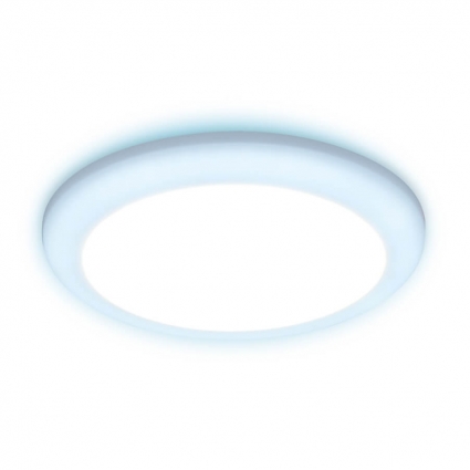Встраиваемый светодиодный светильник Ambrella light Led Downlight DCR312 в современном стиле, цвет белый