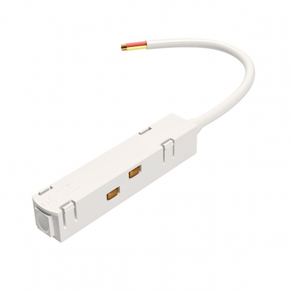 Ввод питания Maytoni Technical Magnetic track system TRA004B-22W цвет белый