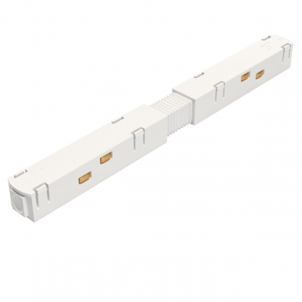 Прямой коннектор питания Maytoni Technical Magnetic track system TRA004PC-22W цвет белый