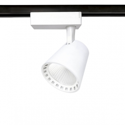 Трековый светодиодный светильник Ambrella light Track System GL5974 в современном стиле, цвет белый