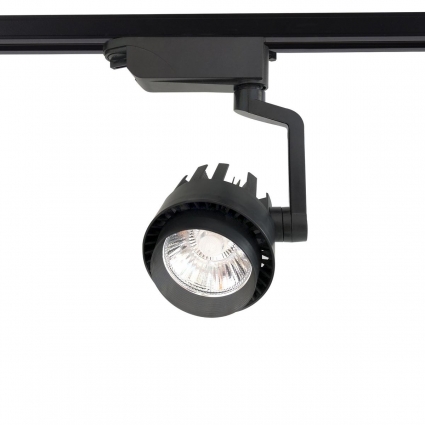 Трековый светодиодный светильник Ambrella light Track System GL6107 в современном стиле, цвет черный
