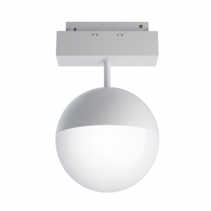 Трековый светодиодный светильник Maytoni Technical Kiat TR017-2-10W3K-W в стиле Хай-тек, цвет белый
