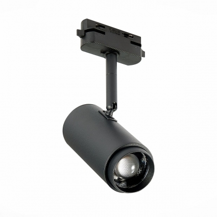 Трековый светодиодный светильник ST Luce Zoom ST600.446.12 в стиле Хай-тек, цвет черный