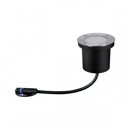 Ландшафтный светодиодный светильник Paulmann Plug Shine ZigBee 94274 в современном стиле, цвет серебро