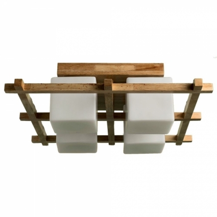 Потолочная люстра Arte Lamp 95 A8252PL-4BR в восточном стиле, цвет бежевый