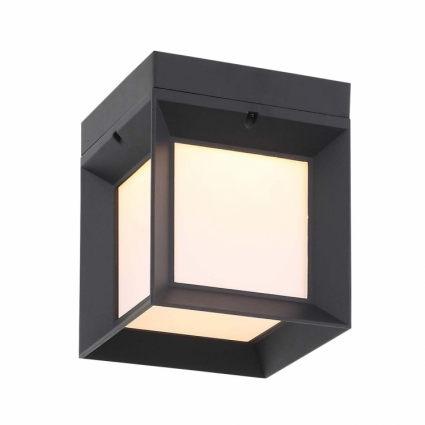 Уличный настенный светодиодный светильник ST Luce Cubista SL077.401.01 в современном стиле, цвет белый