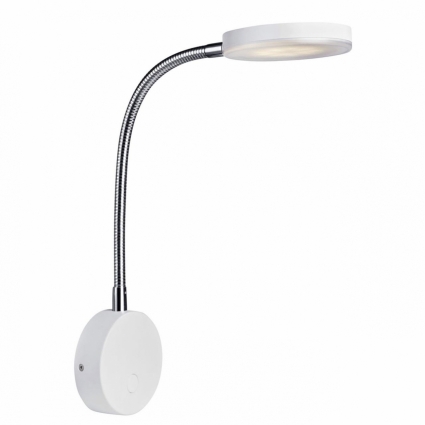 Бра Markslojd Flex 106468 в стиле Хай-тек, цвет белый, мощность 5 Вт