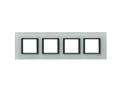 Рамка 4-постовая Schneider Electric Unica Class MGU68.008.7C3 цвет белый
