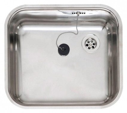 Мойка кухонная Reginox R18 4035 LUX OSK сталь глянцевая, прямоугольная, 44.5x39.3 см