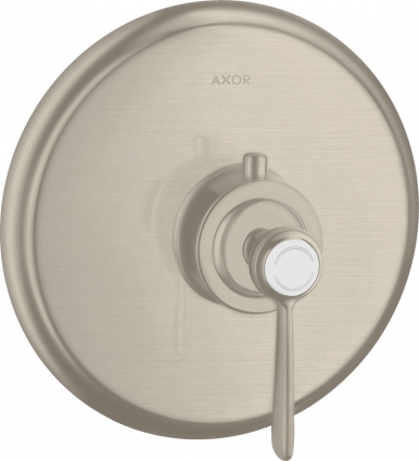 Термостат Axor Montreux HighFlow 16824820 для душа, шлифованный никель, термостат, сталь