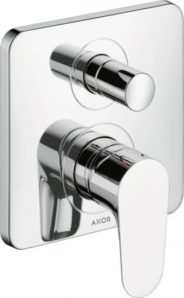 Смеситель Axor Citterio M 34427000 для ванны с душем, однорычажный, хром