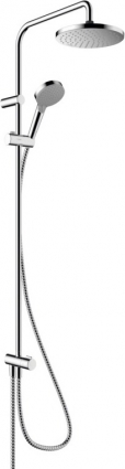 Душевая стойка Hansgrohe Vernis Blend Showerpipe 200 1jet Reno Eco 26099000 хром, штанга 112.9 см