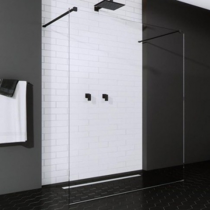 Душевая перегородка Radaway Modo New Black I 120x200 стекло прозрачное, профиль черный