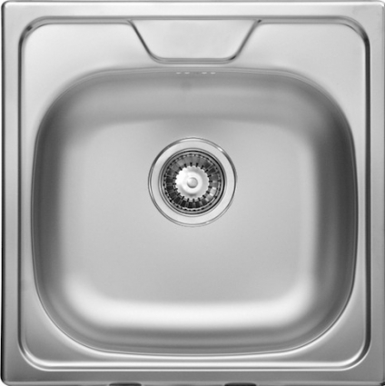 Мойка кухонная Alveus Allux 1124149 матовая, квадратная, 48x48 см