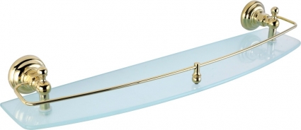 Полка Elghansa Praktic PRK-560-Gold 60 см, золото, подвесная