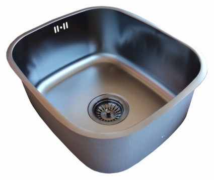 Мойка кухонная Zorg Inox Pvd SZR-430-380 GRAFIT матовая, прямоугольная, 43x38 см
