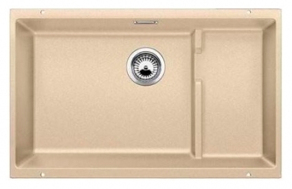 Мойка кухонная Blanco Subline 700 U Level шампань прямоугольная, 73x46 см