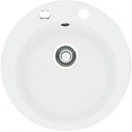 Мойка кухонная Franke Ronda ROG 610-41 белый круглая, 51x51 см