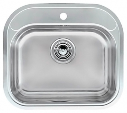 Мойка кухонная Reginox Orlando L LUX OKG сталь глянцевая, прямоугольная, 57.5x50.5 см